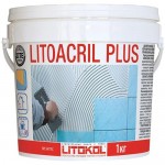 Плиточный клей дисперсионная LITOKOL Litoacril plus 1 кг