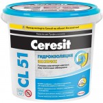Купить Гидроизоляция полимерная Ceresit CL 51 экспресс 1,4 кг
