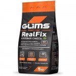 Купить Плиточный клей цементный GLIMS RealFix серый 5 кг