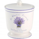 Купить Диспенсер для ватных дисков Verran Lavender бело-фиолетовый