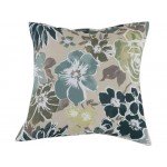Декоративная подушка для мебели Pillow с цветами 40х40 см