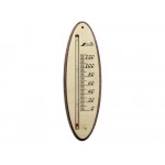 Термометр Невский банщик из дерева и стекла 34x8 см