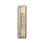 Термометр Невский банщик из дерева и стекла светло-коричневый 34x8 см