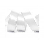 Купить Декоративная лента атласная белая 10 см х 3 м