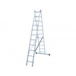 Купить Лестница алюминиевая Новая Высота NV 1220 2 секции 11 ступеней