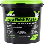 Шпаклевка финишная полимерная GLIMS SuperFinish PASTA 4,5 кг