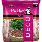 Купить Кора сосновая PETER PEAT DECO коричневая 2 л