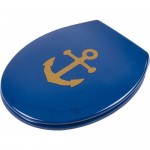Сиденье для унитаза MOROSHKA Maritime XX006-63 синее