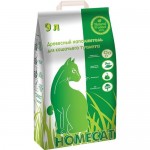 Купить Наполнитель HOMECAT для кошачьих туалетов древесный впитывающий 3 кг 3 л