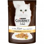 Купить Влажный корм для кошек Gourmet A la Carte цельные кусочки с индейкой 85 г