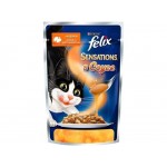 Влажный корм для кошек Felix Sensations кусочки в соусе с индейкой 85 г