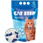 Купить Наполнитель Cat Step для кошачьих туалетов силикагелевый впитывающий 3 кг 3 л