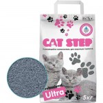 Наполнитель для кошек Cat Step Professional Ultra селикагеливый комкующийся 5 кг