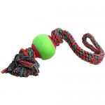Канат для собак Triol Веревка с мячом текстильная 46 см
