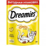 Лакомство для кошек Dreamies подушечки с&nbsp;сыром 140 г