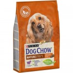 Купить Сухой корм для собак DOG CHOW Mature гранулы с ягненком 2,5 кг