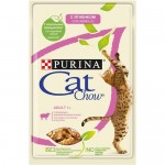 Купить Влажный корм для кошек Cat Chow Adult с ягненком и зеленой фасолью 85 г