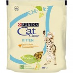 Купить Сухой корм для котят Cat Chow Kitten гранулы с домашней птицей 400 г