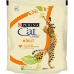 Сухой корм для кошек Cat Chow Adult гранулы с домашней птицей 400 г
