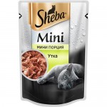Купить Влажный корм для кошек Sheba Mini кусочки в желе с уткой 50 г