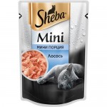 Влажный корм для кошек Sheba Mini кусочки в желе с лососем 50 г