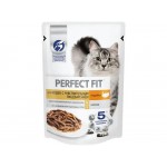 Купить Влажный корм для кошек с чувствительным пищеварением Perfect Fit индейка 75 г