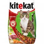 Купить Сухой корм для кошек Kitekat гранулы с мясом 800 г